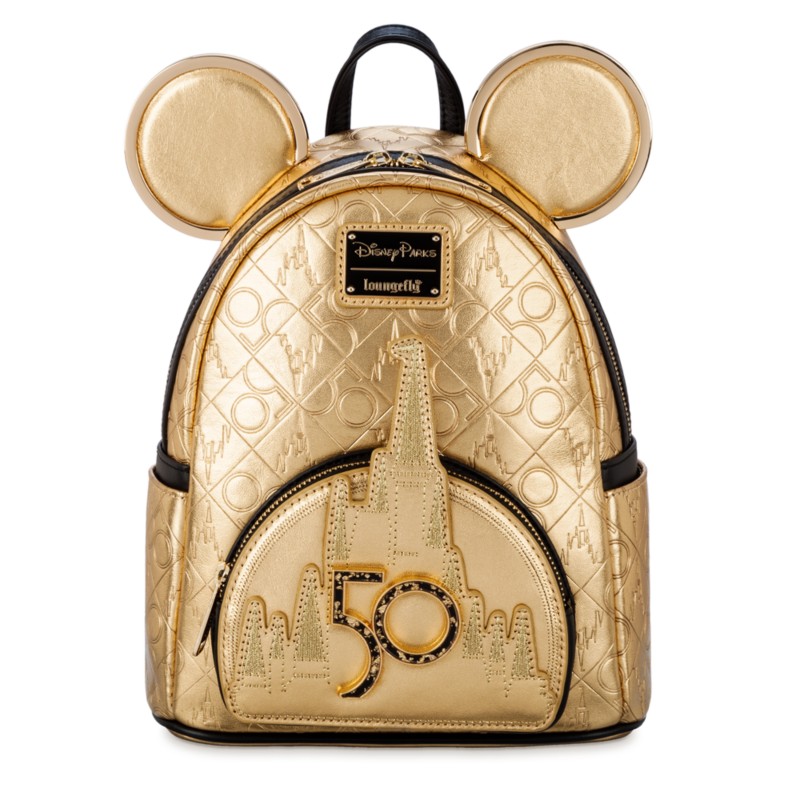 Disney France En ligne - Nouveau Loungefly Mini sac à dos deluxe Mickey,  50e anniversaire de Walt Disney World - Tous les gens