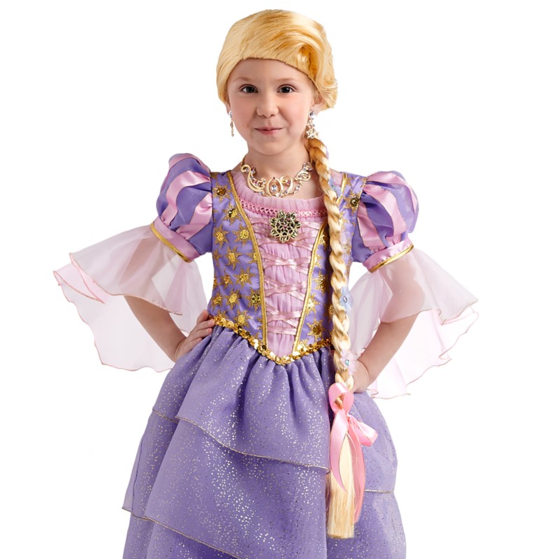 Disney Magasins France - Nouveau Disney Perruque de déguisement Raiponce  pour enfants - Tous les gens Accessoires