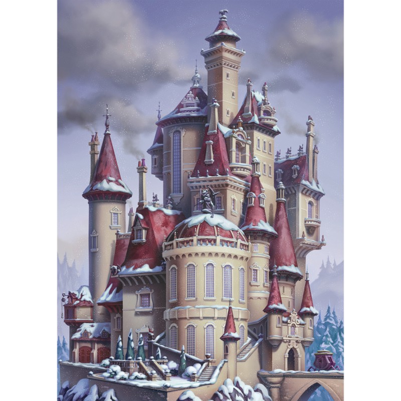 Disney-La Belle et la Bête Puzzles Jouets pour Adultes
